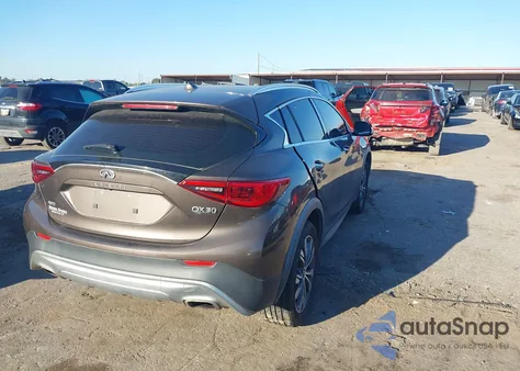 2018 Infiniti Qx30 Luxury z USA, uszkodzony, nr VIN SJKCH5CR3JA053961